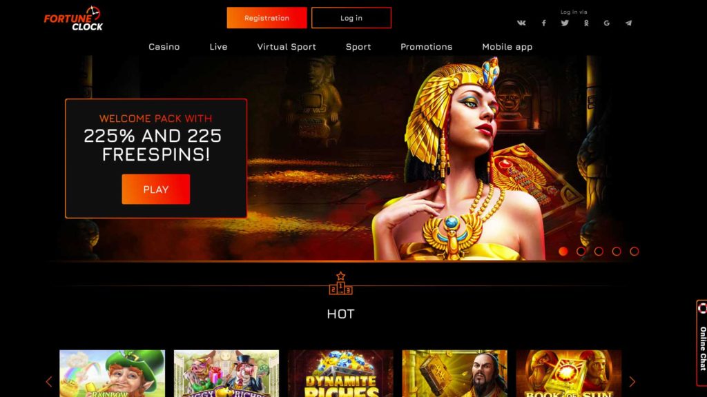 Fortune Clock Casino Review