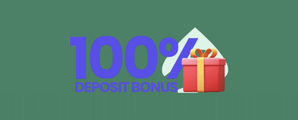 Bonus 100% on Deposit