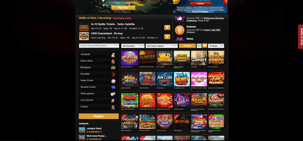 Videoslots Casino