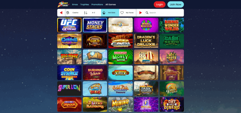 Rocket Slots Casino