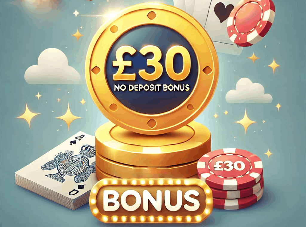 £30 No Deposit Bonus