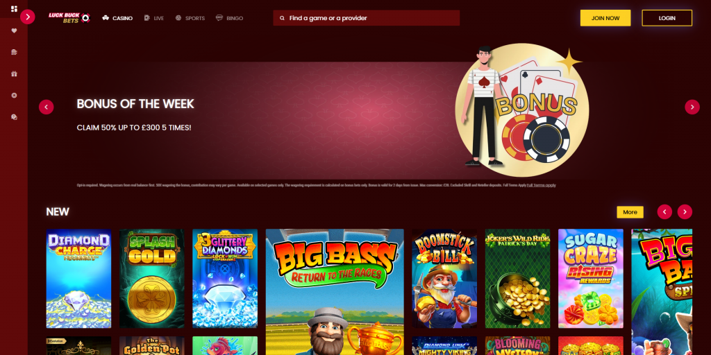 Luck Buck Bets Casino